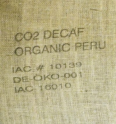Peru decaf