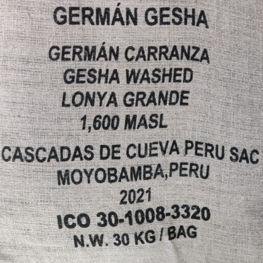 Peru German Carranza Geisha